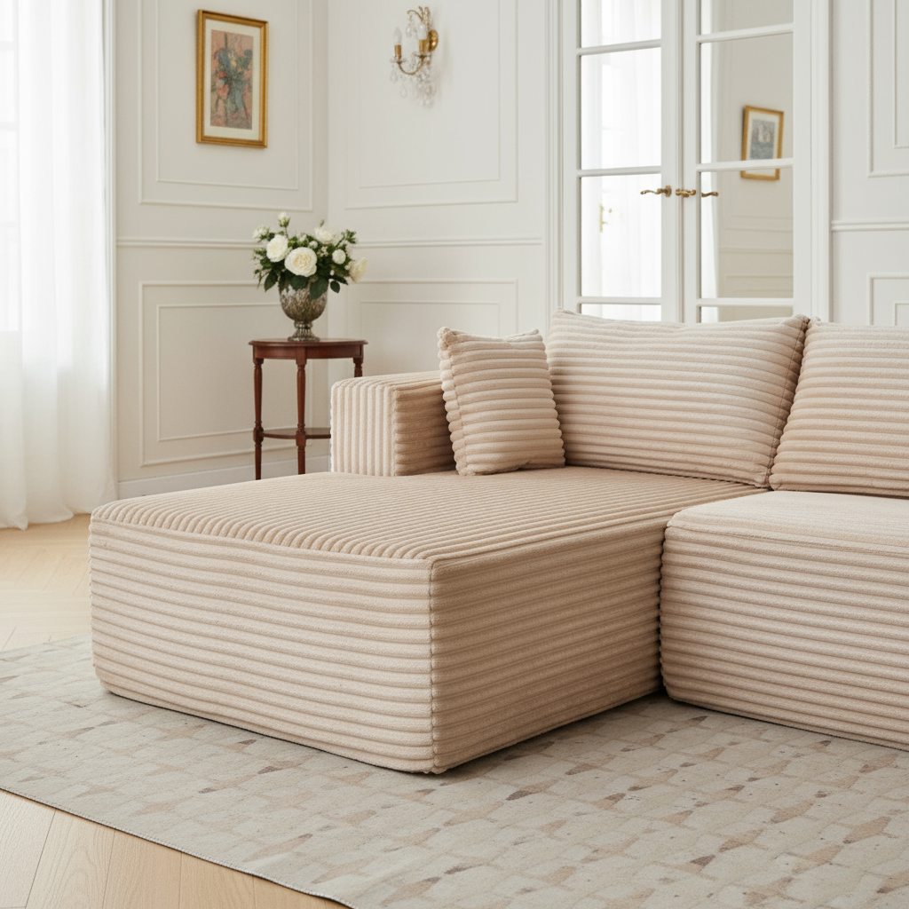 Detail Close-Up - Beige