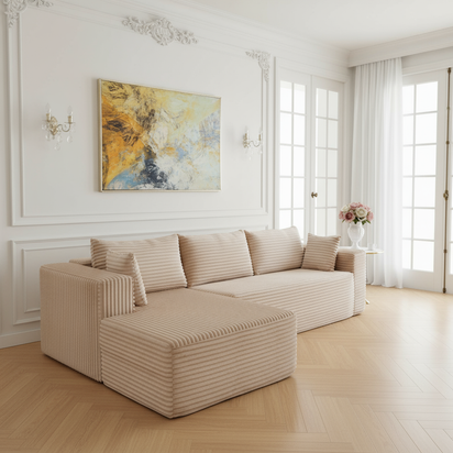 Diagonal Corner - Beige