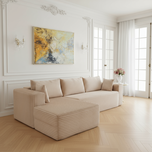 Diagonal Corner - Beige