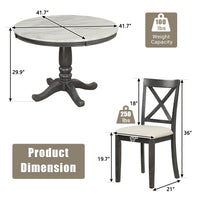 Arose Dining Table Set For 4