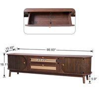 The Harvest Rattan 75 Inch TV Stand