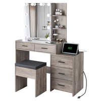 Elsa 5 Unit Dressing Table Set