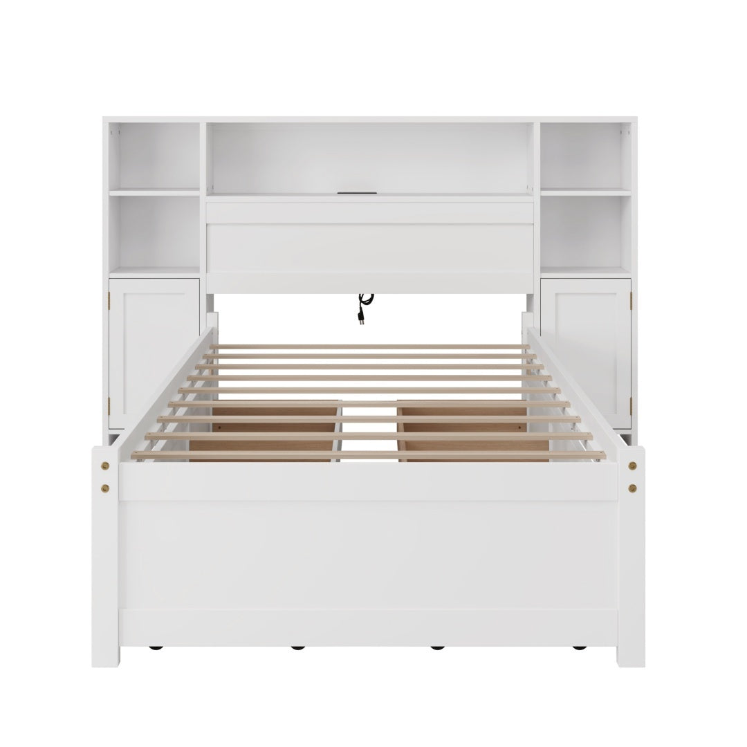 Elle & Grey Twin Bed Frame With Storage