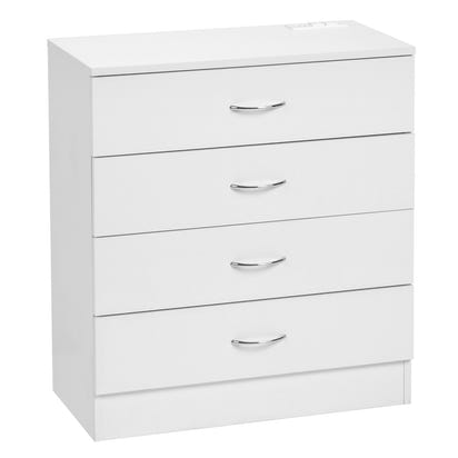 Everess White Nightstand