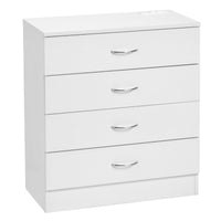 Everess White Nightstand