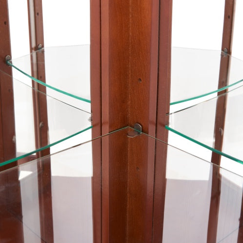 Garfield Corner Curio Cabinet