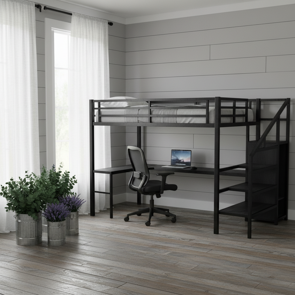 Farmhouse Right Wall - Minimal Clean