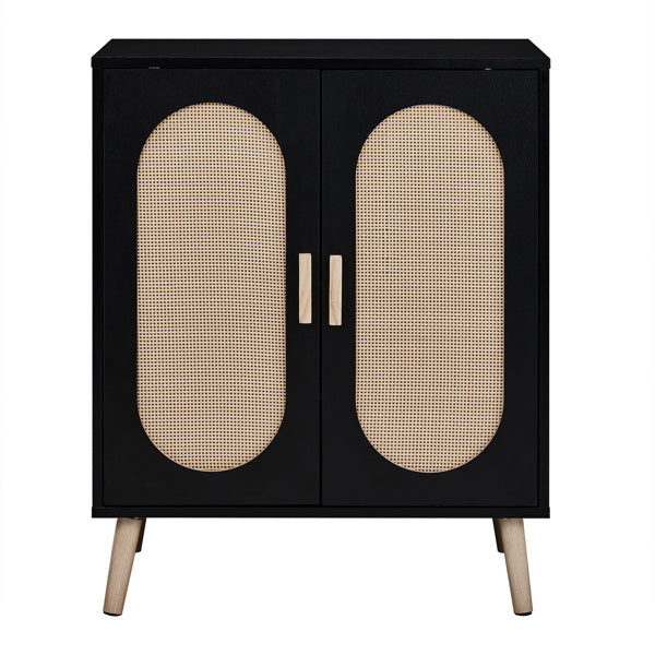 Otto Rattan Shoe Cabinet