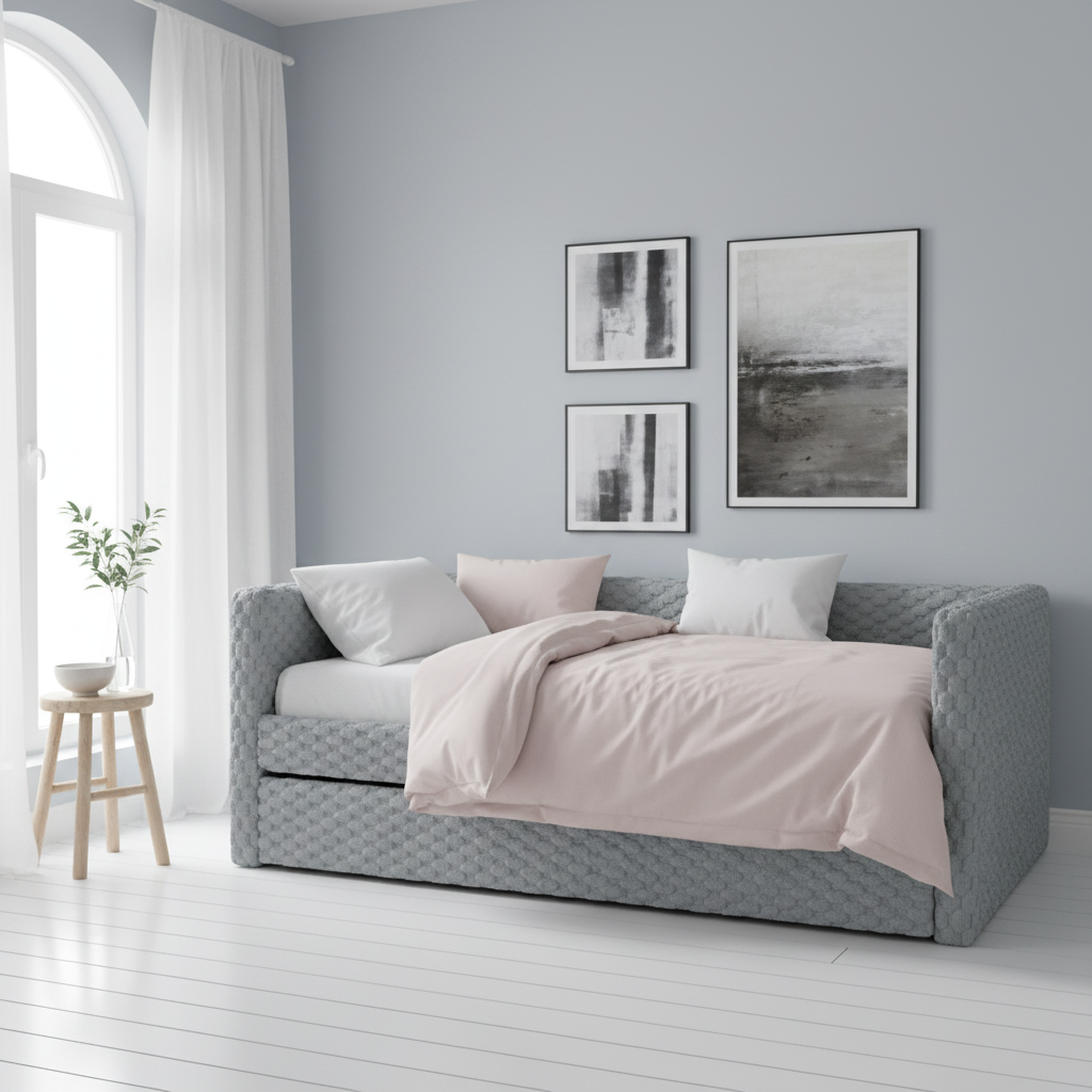 Gray Daybed Blue-Gray 1