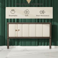 Headboard Features with Art Deco Theme