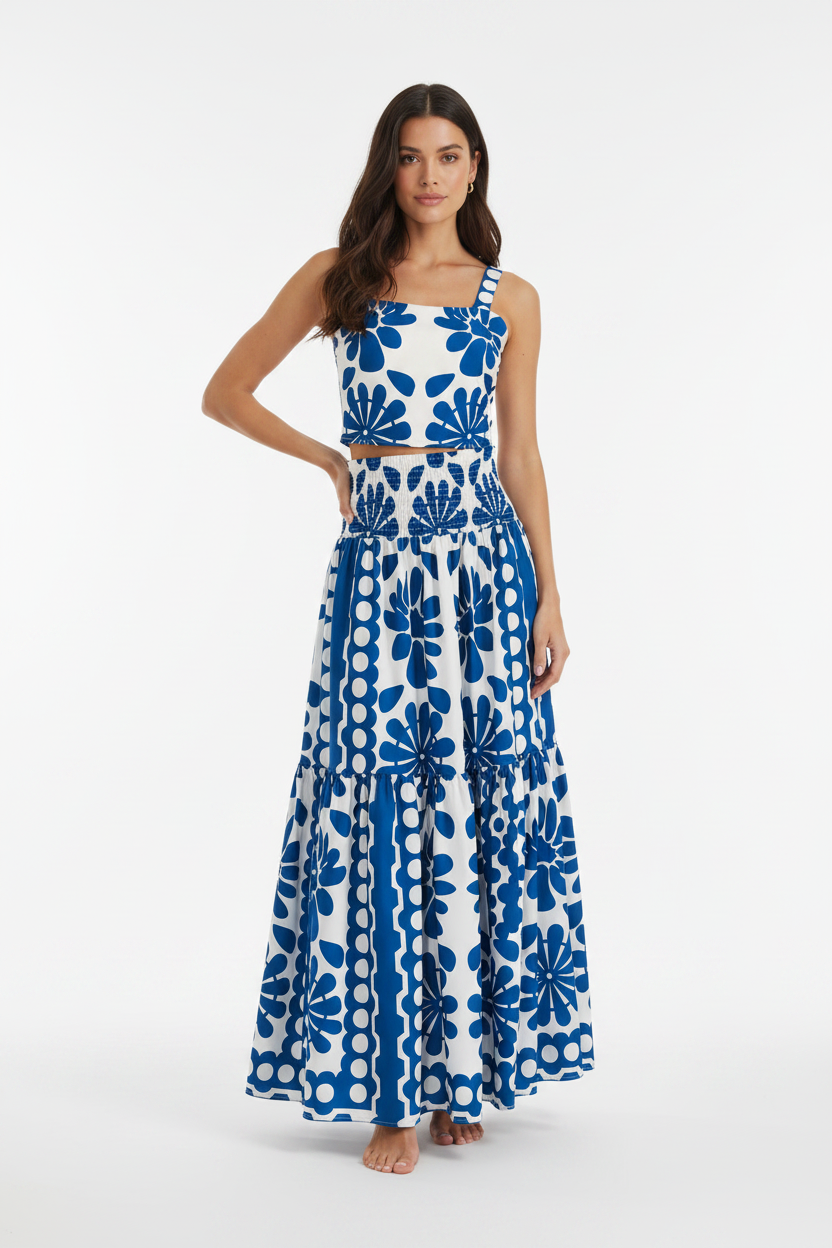Hero – Blue Floral Co-ord