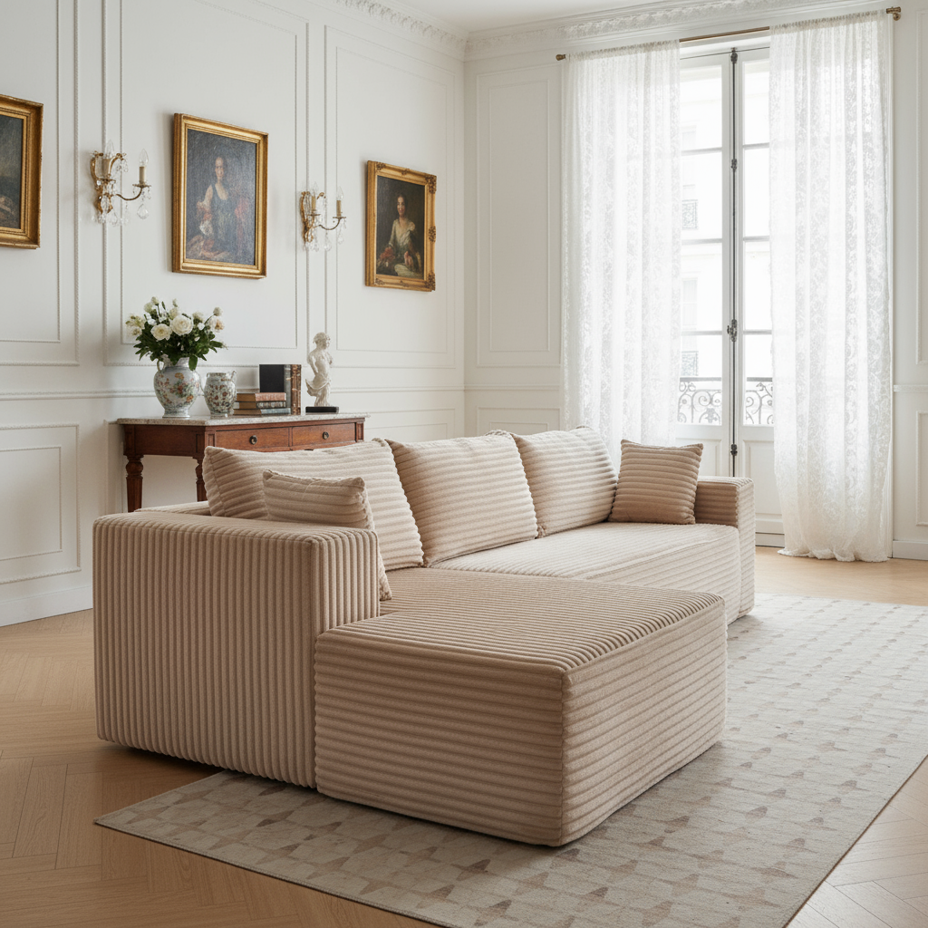 Lengthwise View - Beige