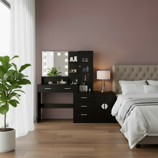 Luxury Bedroom Vanity - Front View