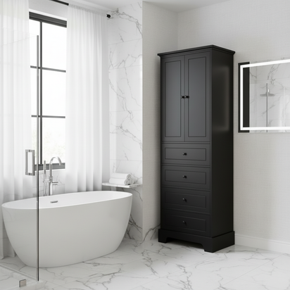 Luxury marble bathroom