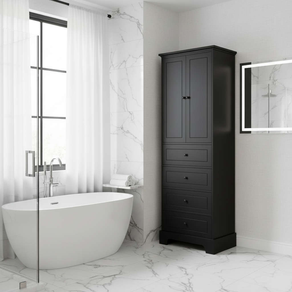 Luxury marble bathroom