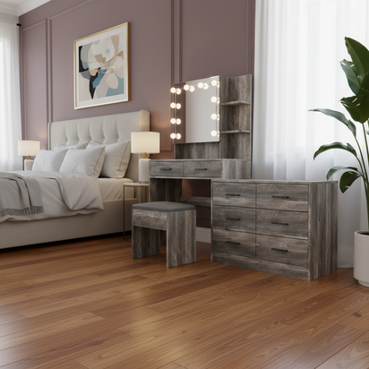 Mauve setting - low angle