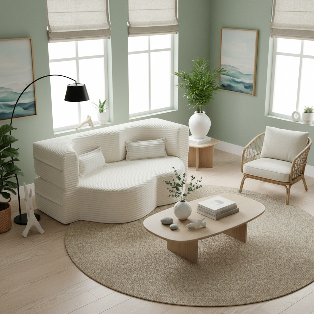 Modern Coastal - Overhead View