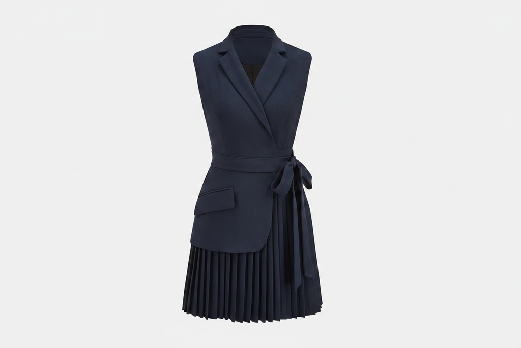 Navy Blazer Dress – No Tag