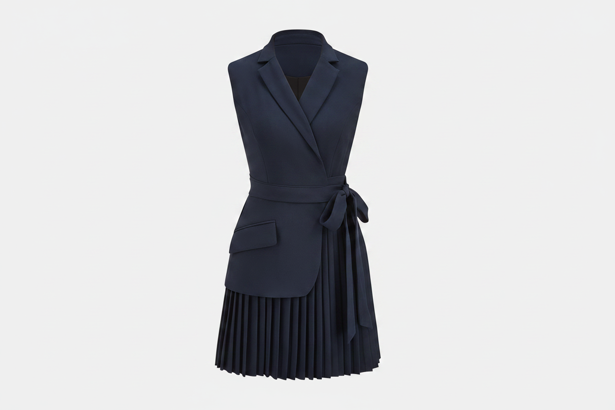 Navy Blazer Dress – No Tag