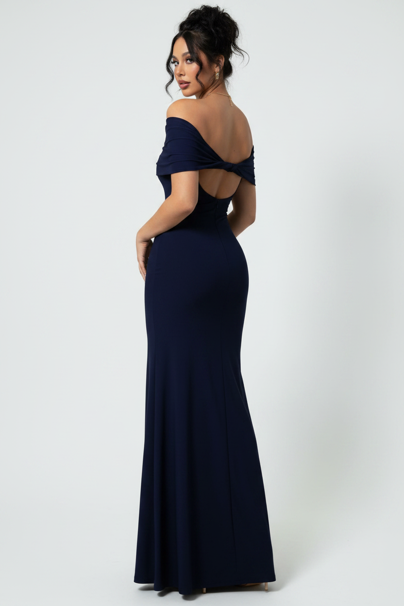 Navy Dress Editorial 2
