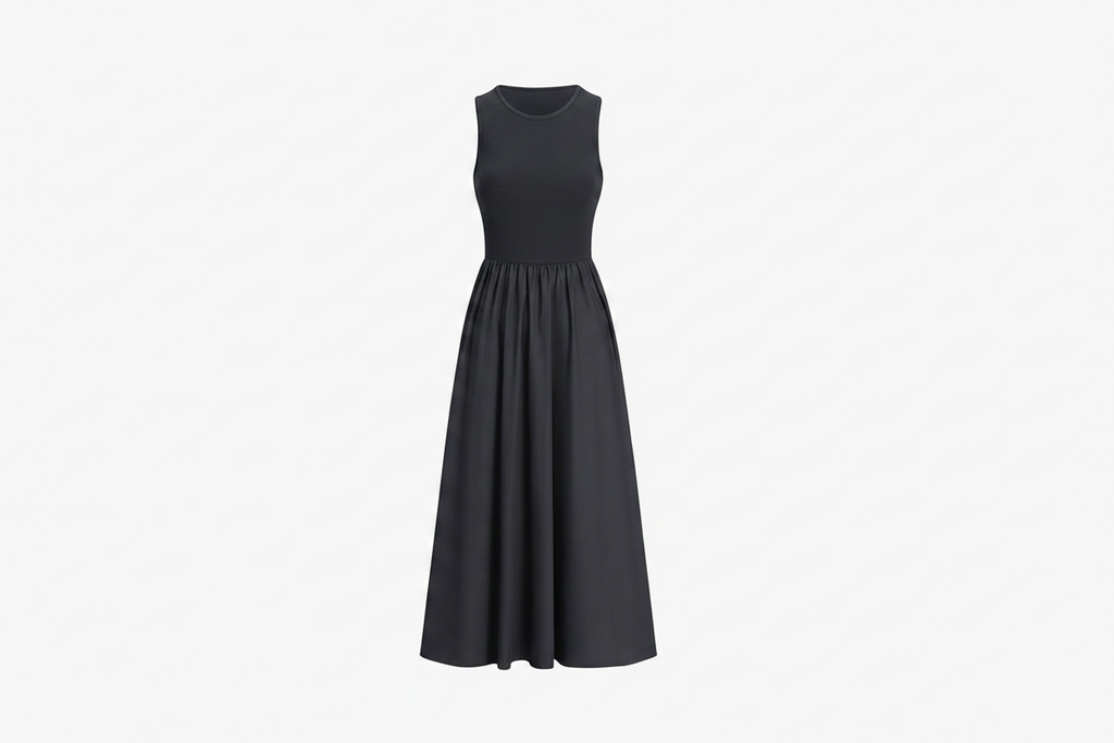 Navy maxi dress no tag