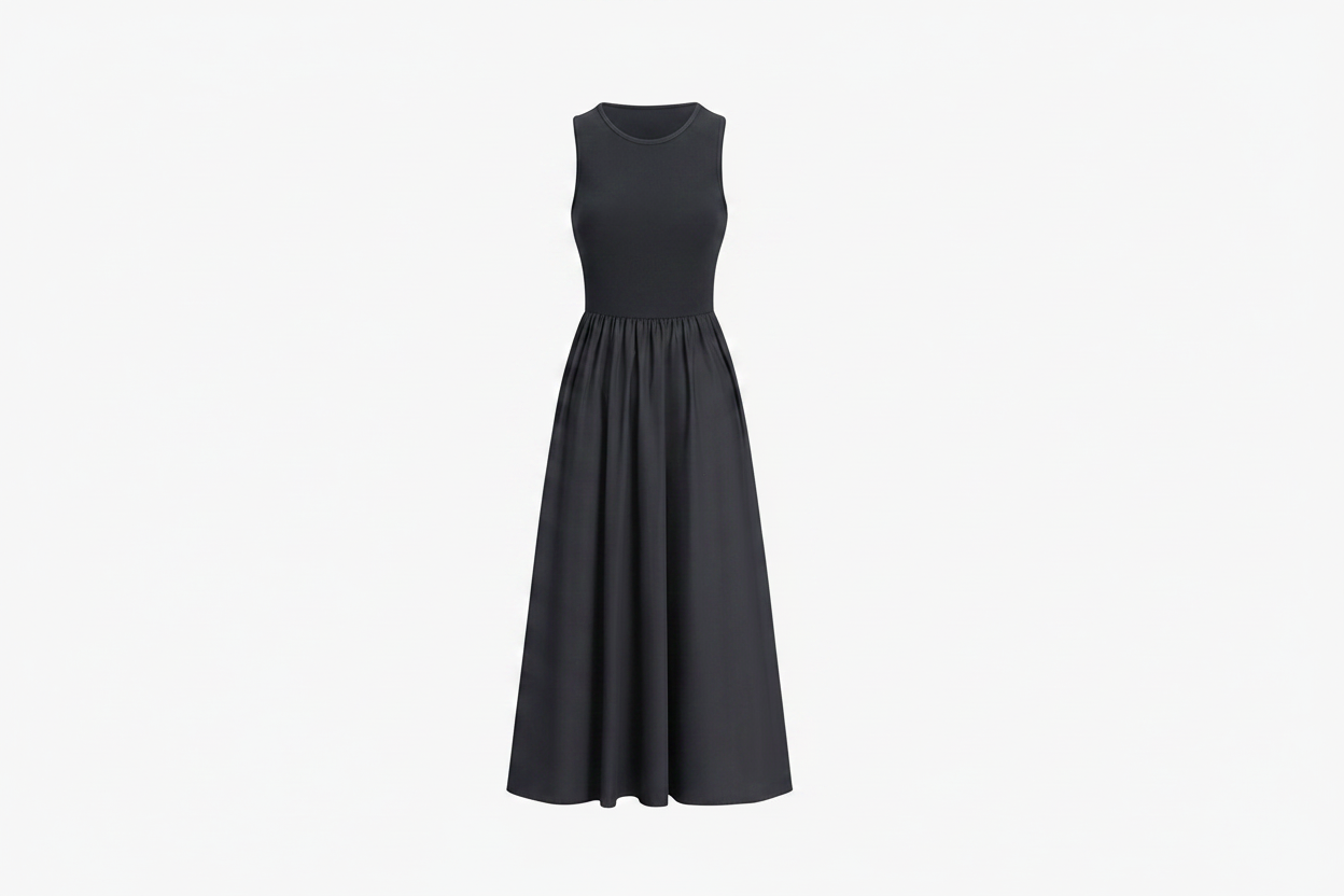 Navy maxi dress no tag
