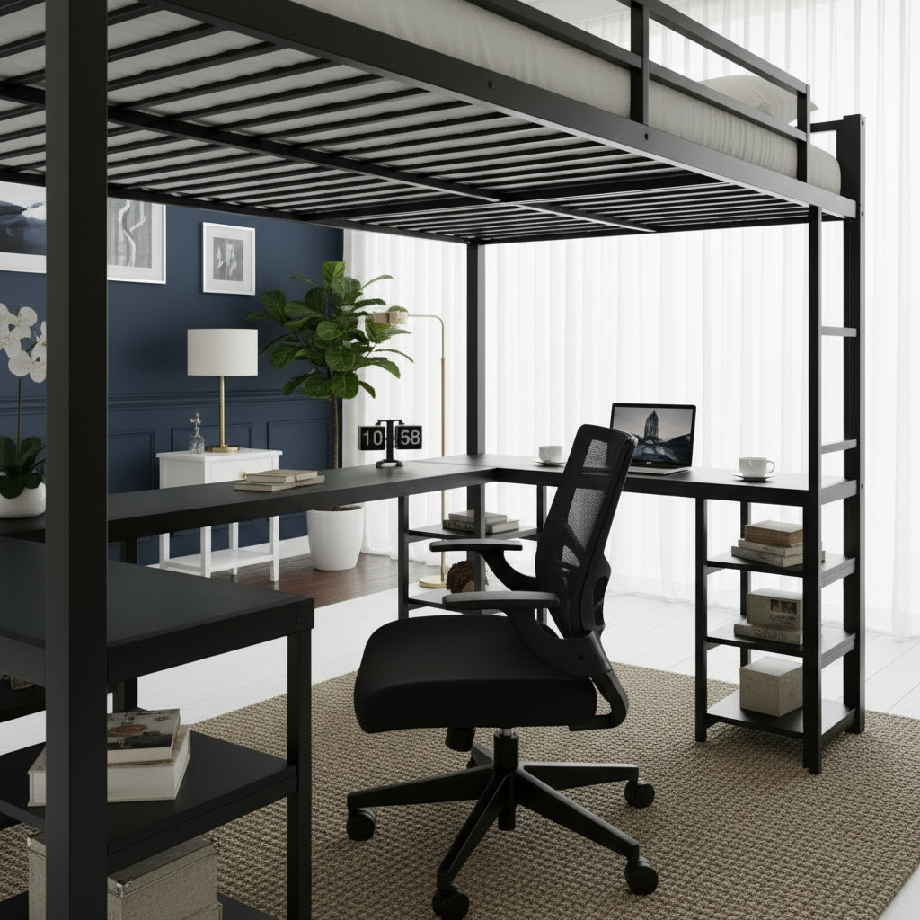 Navy Theme - Desk Detail