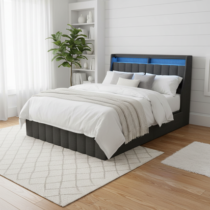 Nordic White Bed