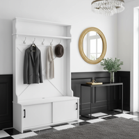 Off-Center Hall Tree