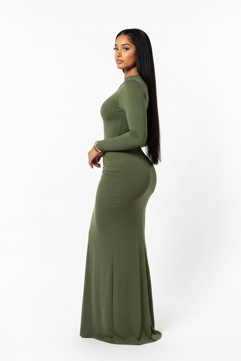 Olive Three-Quarter