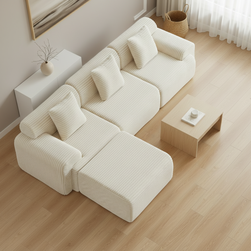 Overhead view showing full layout