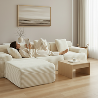 Person lying on chaise reading