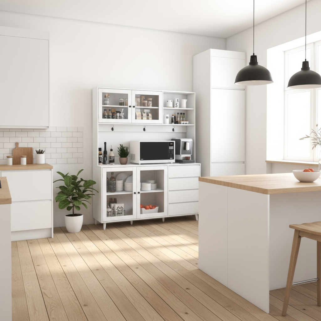 Right Side Microwave Setup