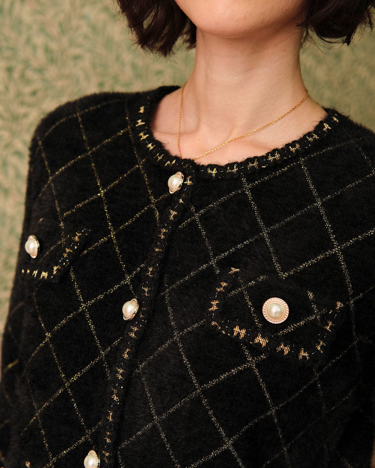 Raya Classy Cardigan & Mini Skirt Set
