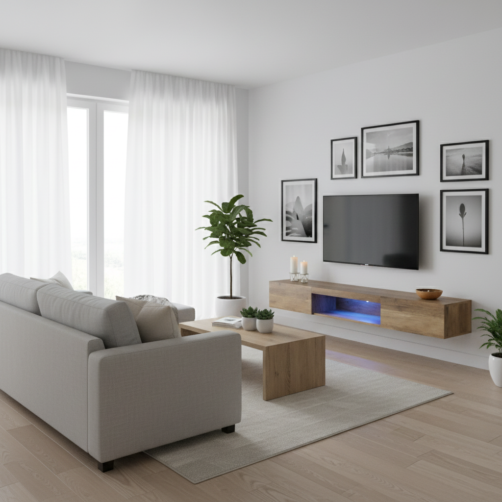 Scandinavian with Candles