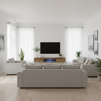 Sectional with Armchair