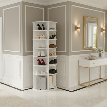 Shoe Cabinet Cornered - Layout 1