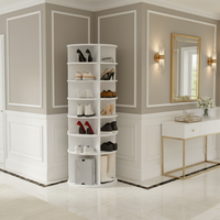 Shoe Cabinet Cornered - Layout 1