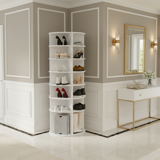 Shoe Cabinet Cornered - Layout 1