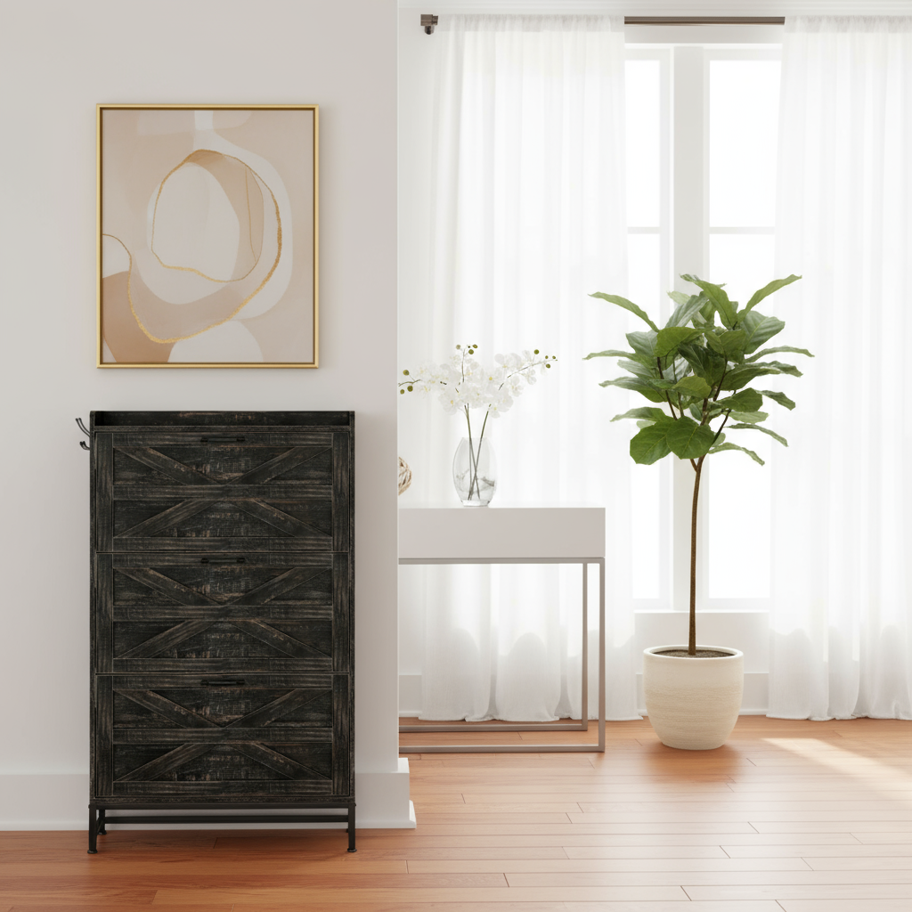 Shoe Cabinet - Left Placement