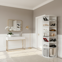 Shoe Cabinet on Right Wall