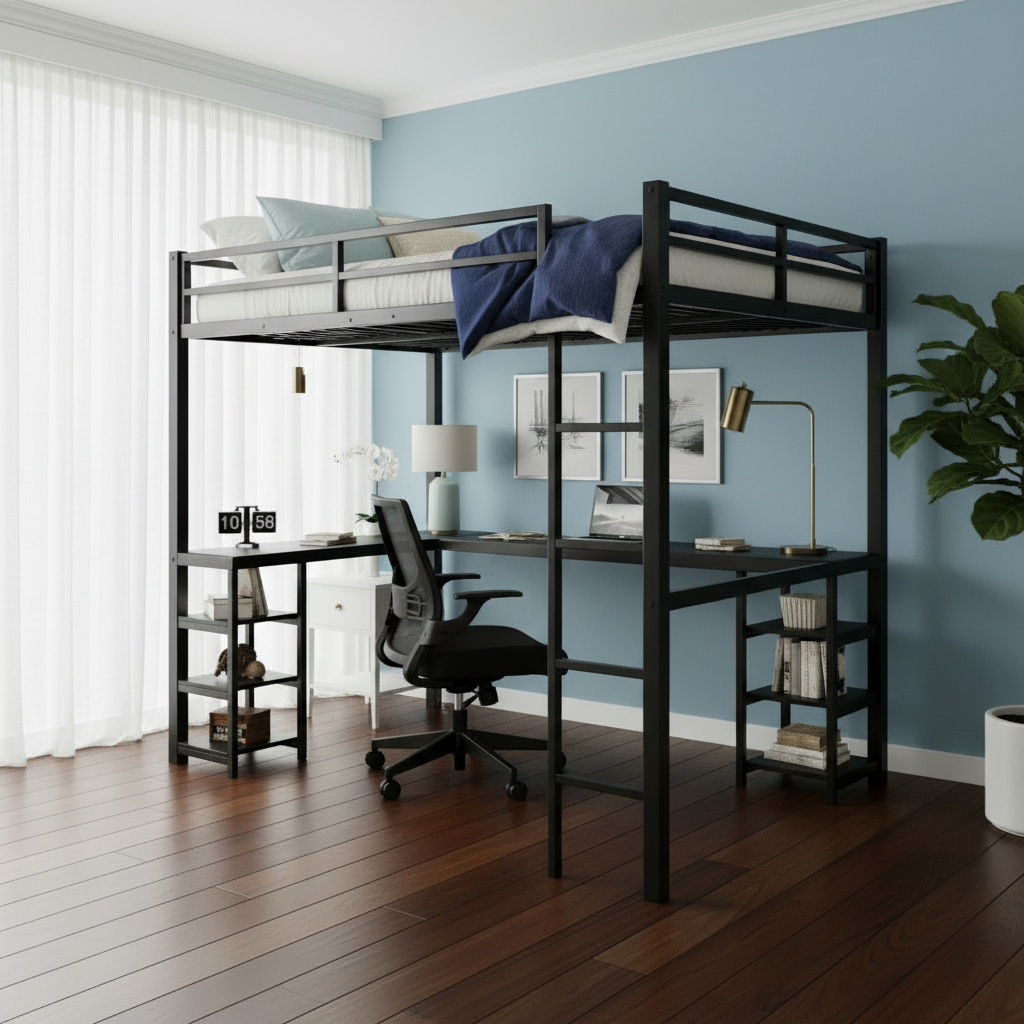 Sky Blue Theme - Desk Detail