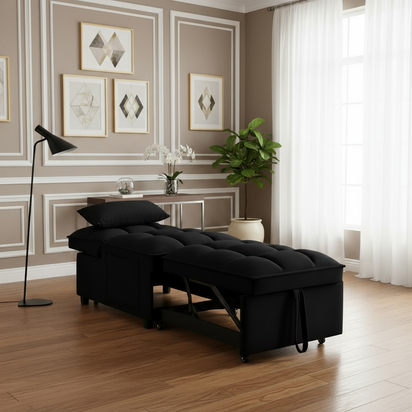 Sofa bed with Background 1 - no newspaper