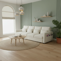 Sofa with magazine pocket