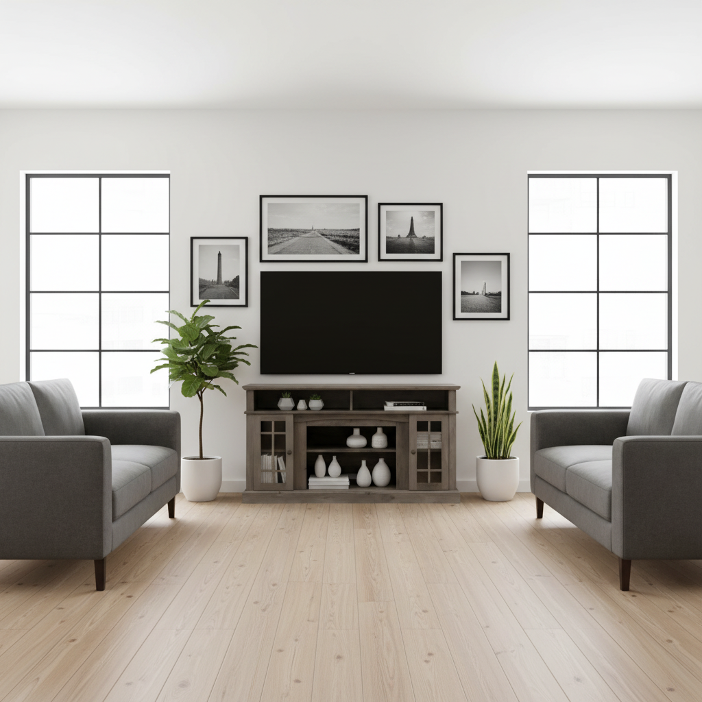 Straight-On Against Wall 1