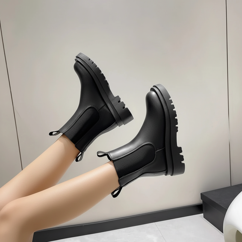 Tan-skin boot image four