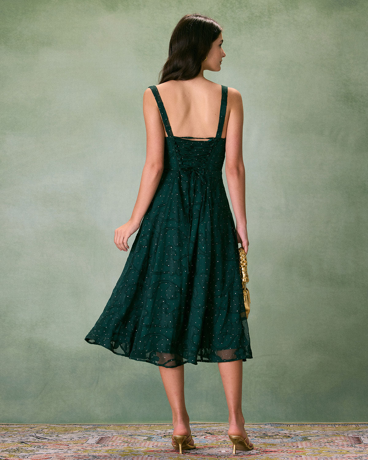 Jackie Midwest Slit Midi Dress