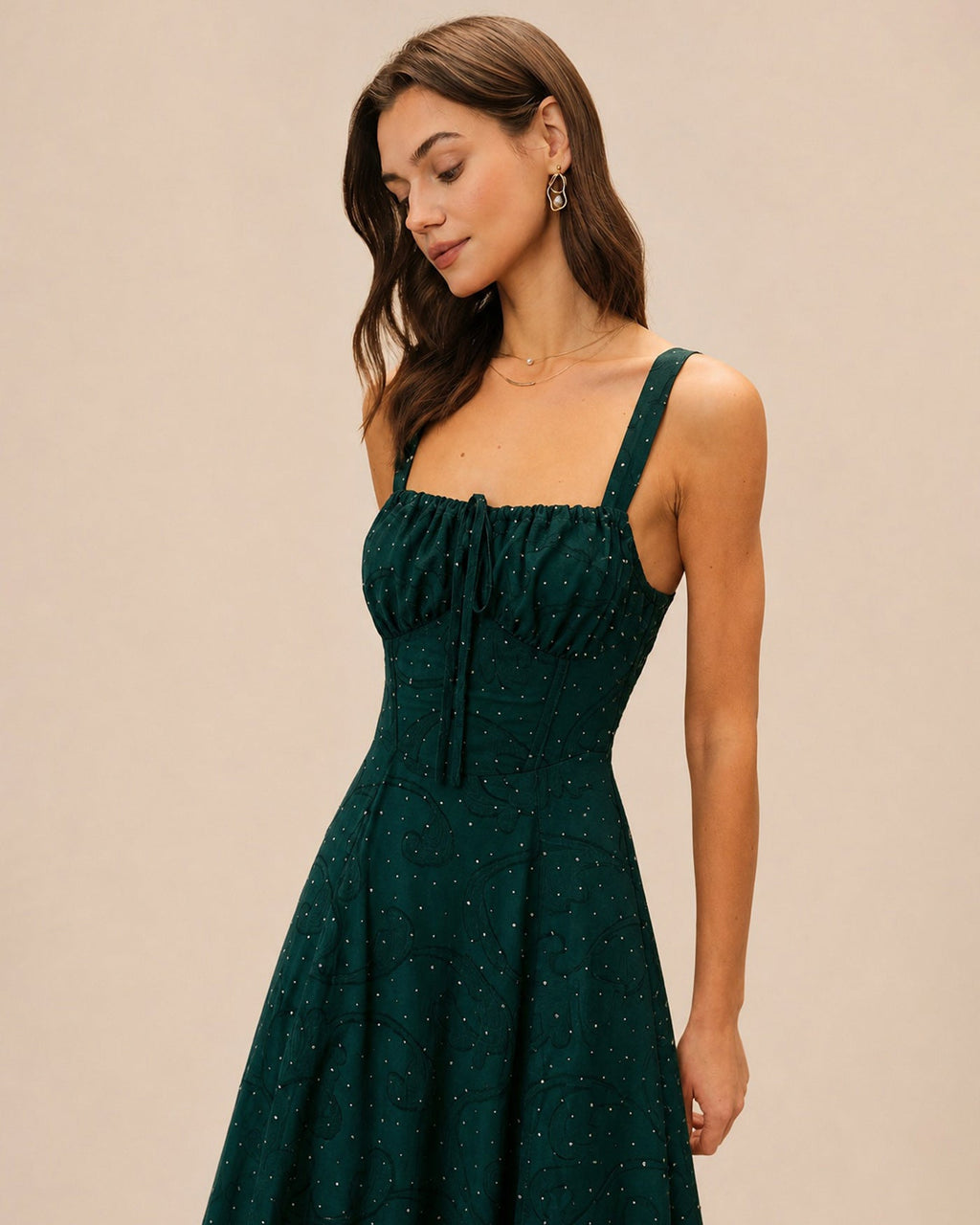 Jackie Midwest Slit Midi Dress