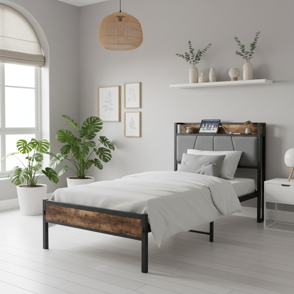 Twin Center - One Pillow