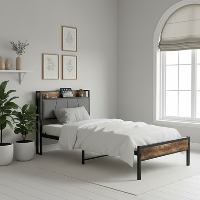 Twin Left Corner - One Pillow